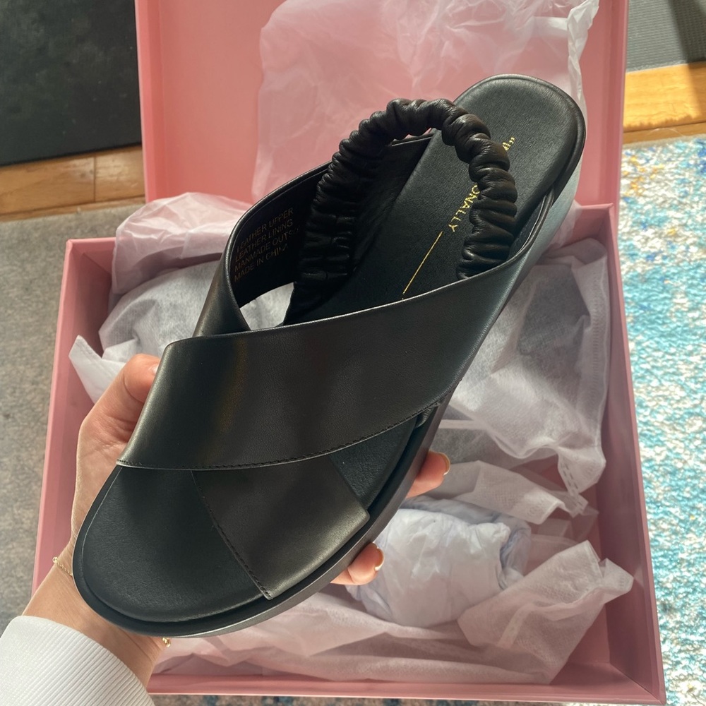 Intentionally Blank/Starry Black Sandal/Size 10/NWT